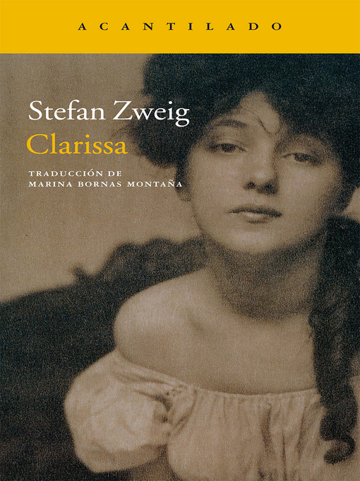 Title details for Clarissa by Stefan Zweig - Wait list